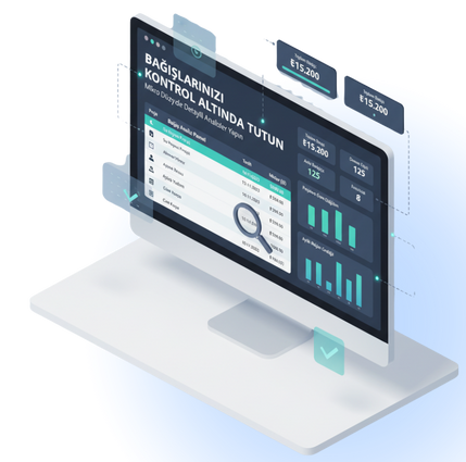 Bağışlarınızı Kontrol Altında Tutun